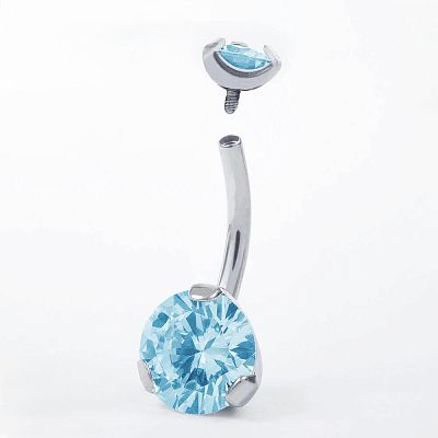 Банан Pure Blue Zircon 1.6 мм (14G)